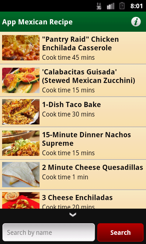 Mexican Recipes Free截图2