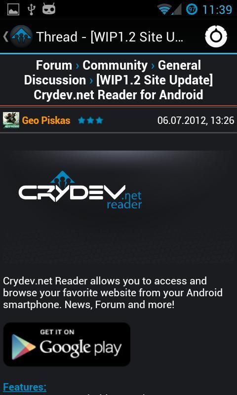 Crydev.net Reader截图6