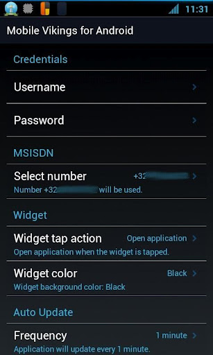 Mobile Vikings Android - Beta截图5