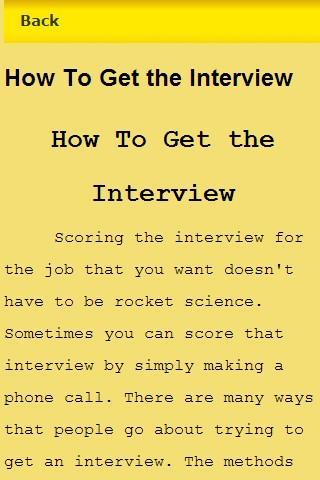 Job Interview Prep截图2