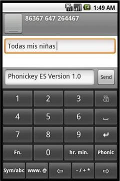 Phonic Keyboard Spanish截图