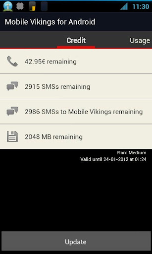 Mobile Vikings Android - Beta截图1