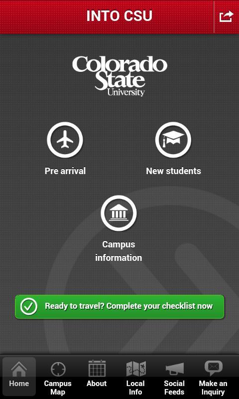 INTO CSU student app截图4