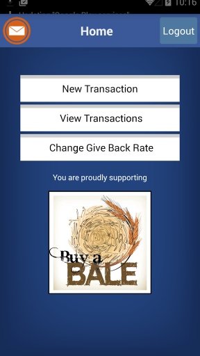 Give Back Merchant App截图1