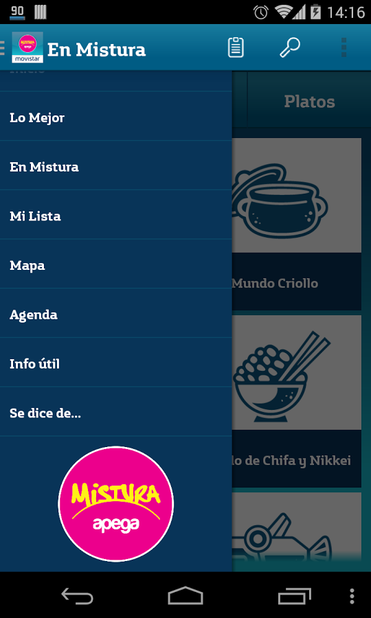 Movistar Mistura截图2