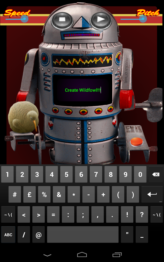 Metal Mikey, Talking Robot Toy截图2