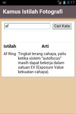 Kamus Istilah Fotografi截图2
