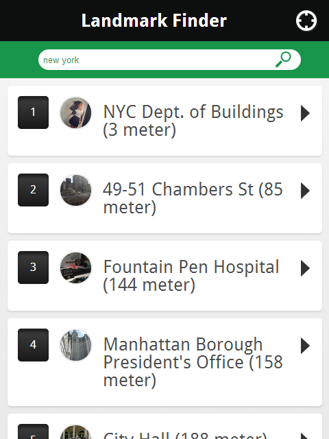 Landmark Finder截图4