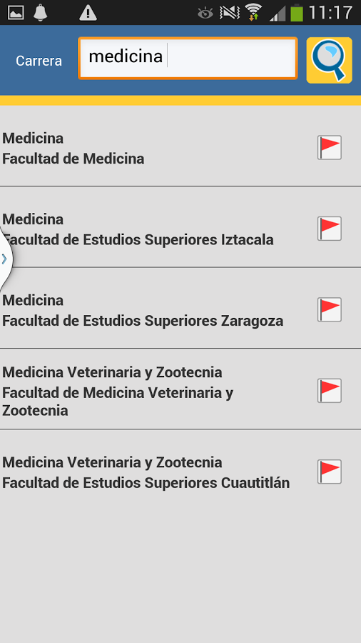 Oferta Licenciatura UNAM截图8