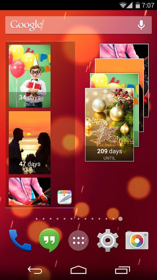 Countdown Plus Widgets Lite截图4