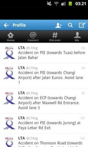 Singapore Live Traffic Updates截图3