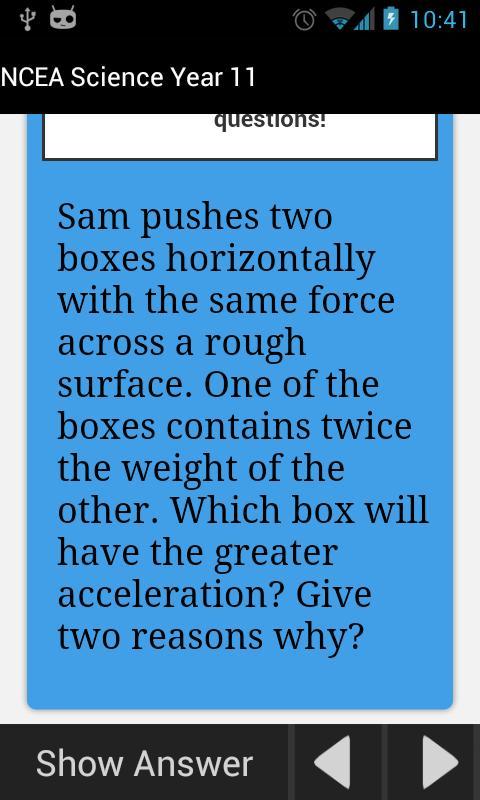 NCEA Science Year 11截图1