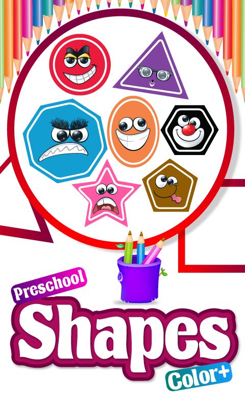 Preschool Shapes Color+截图1