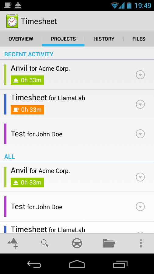 Timesheet Extension截图2