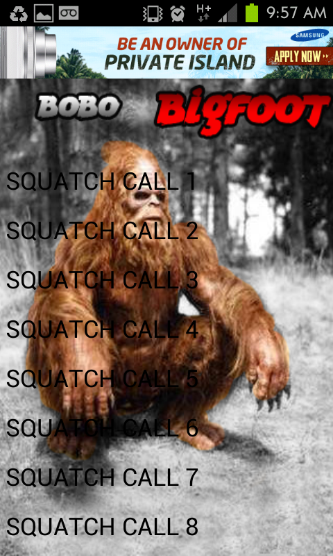 Bigfoot Sounds截图3