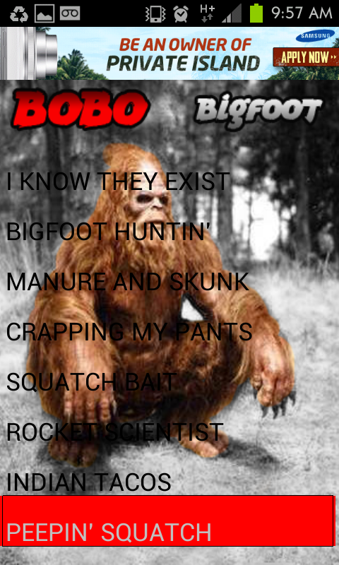 Bigfoot Sounds截图2