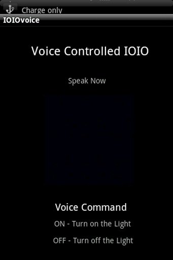 Voice Controlled IOIO截图1