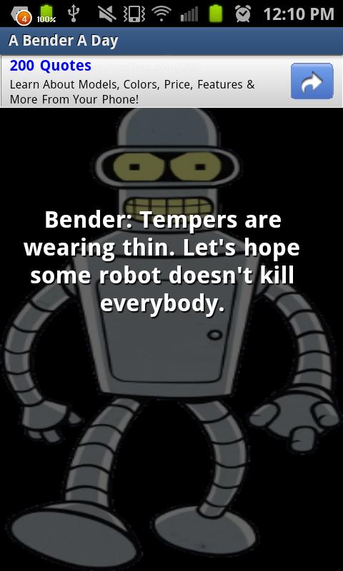 Futurama A Bender Quote A Day截图2