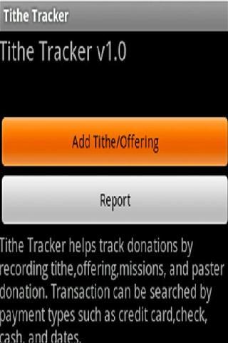 Tithe Tracker finance截图2