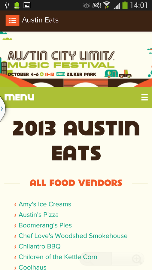 ACL Music Fest Official App截图5