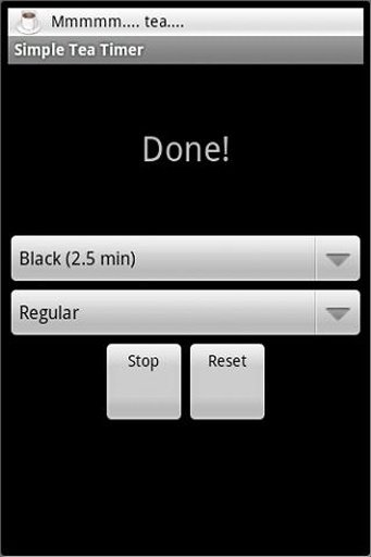 Simple Tea Timer截图2