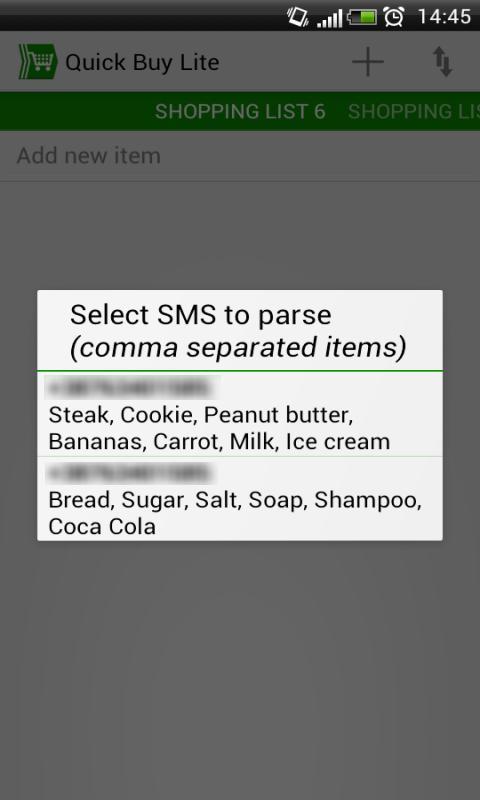 Quick Buy Shopping List (lite)截图3