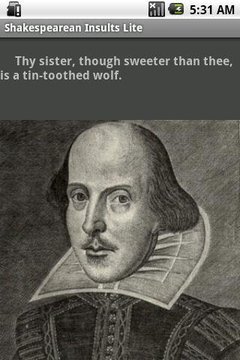 Shakespearean Insults Lite截图