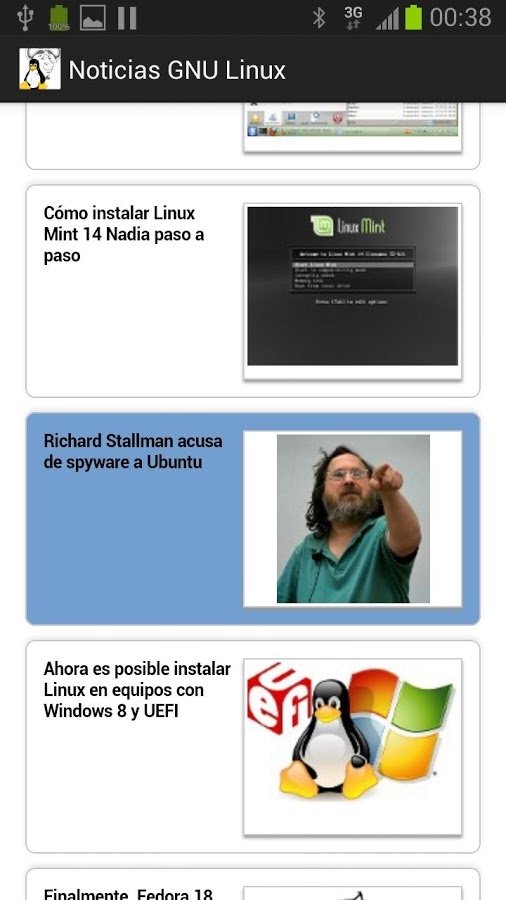 Noticias GNU Linux截图2