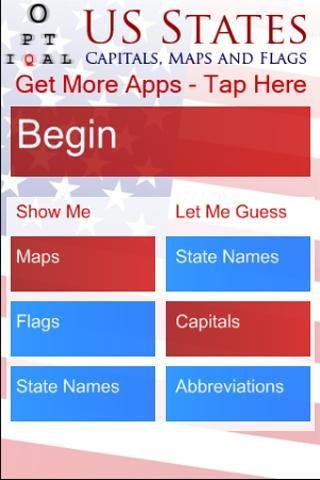 USA State Capitals Quiz ...截图1