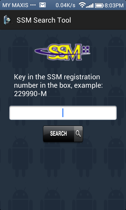 SSM Search Tool截图3