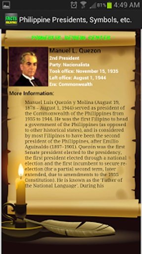 Philippine Presidents, Symbols截图11