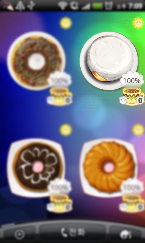 donut battery widget 2截图1