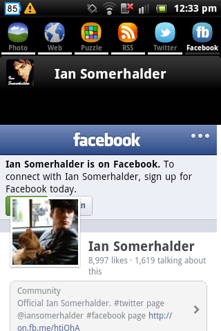 Ian Somerhalder Fan Club截图8