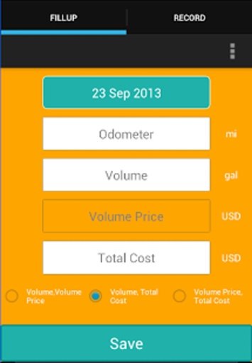 Fuel Log - Mileage截图2