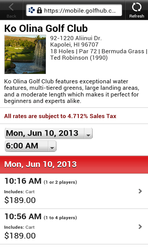 Ko Olina Golf Club截图2