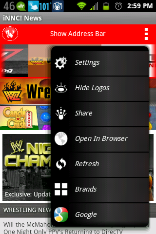 The iNNC! Wrestling App ...截图1