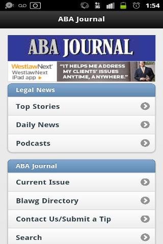 ABA Journal Mobile截图2