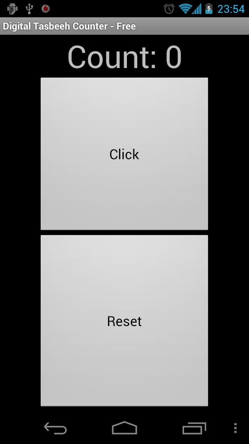 Digital Tasbeeh Counter - Free截图1