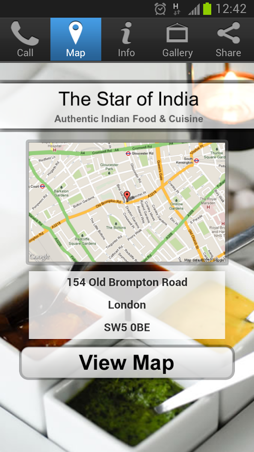 The Star of India Restaurant截图2