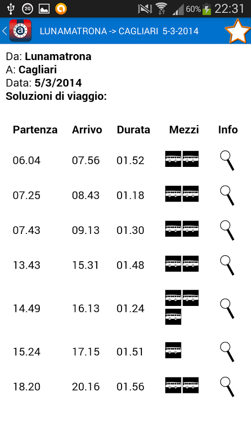 Orari ARST截图4