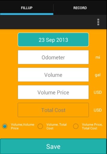 Fuel Log - Mileage截图1