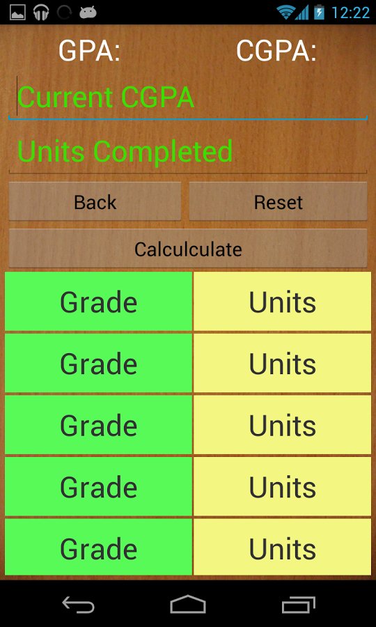 3 GPA and CGPA Calculato...截图2