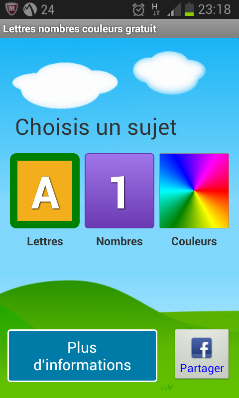 Lettres Nombres Gratuit截图1