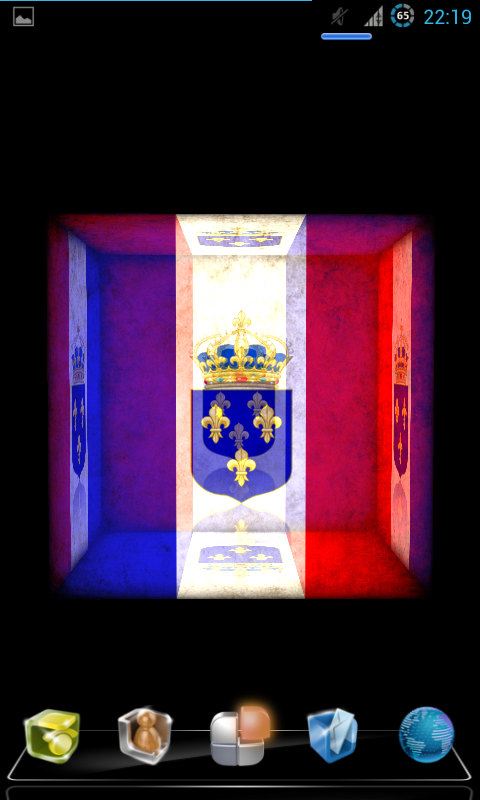 France Coat Flag LWP 3D截图1