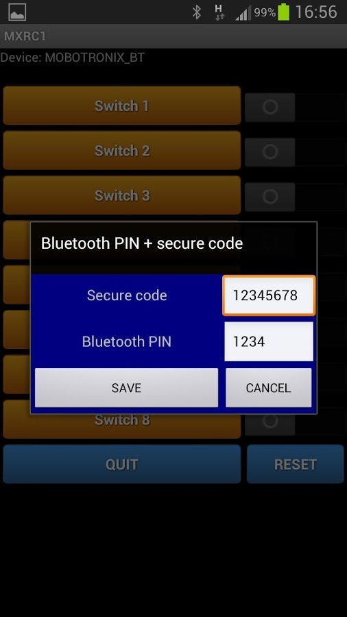 MXRC1 Bluetooth Remote Control截图8