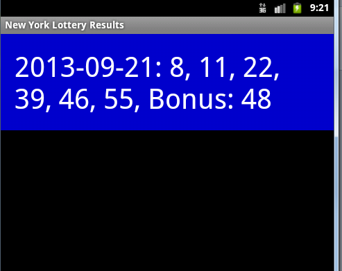 New York Lottery Results截图2