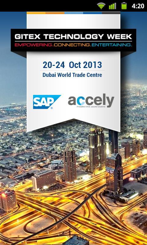 SAP at GITEX 2013截图1