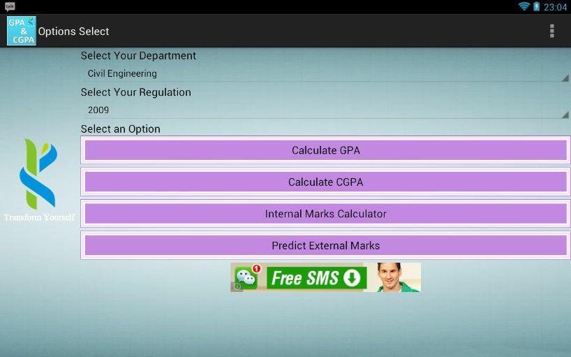 GPA & CGPA Calculator fo...截图5