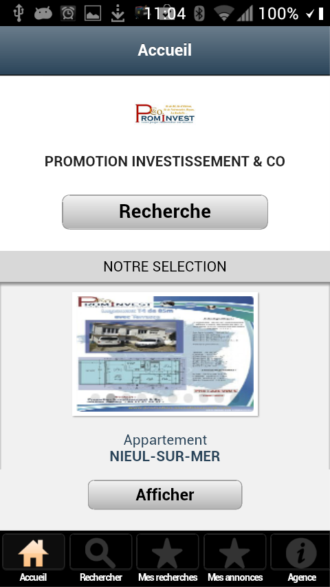 Agence Prominvest Immobilier截图1