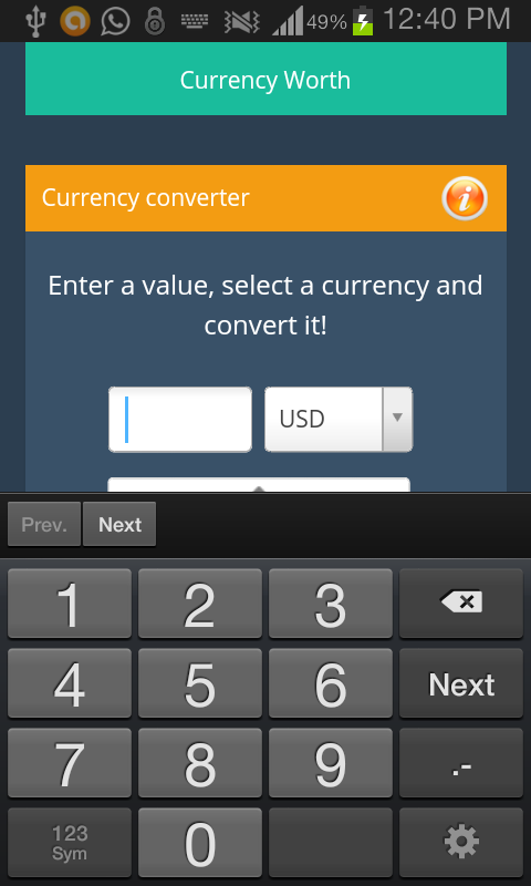 Currency Convertor截图2